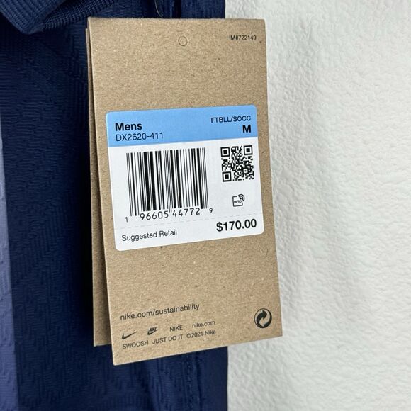 Nike PSG Paris Saint Germain AUTHENTIC Soccer Jersey Dri-Fit ADV MED DX2620-411 - Picture 4 of 11